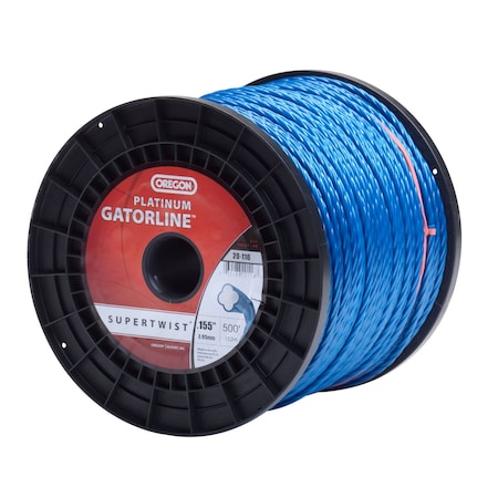 Oregon Platinum Gatorline SuperTwist Trimmer Line, .155" by 500', 5Lb Spool 20-116